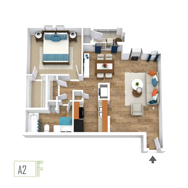 Unit 1004 1112 floor plan