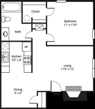 Unit 234 234 floor plan