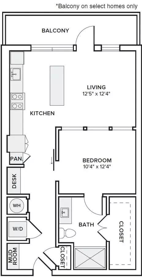 A03 0-430 floor plan