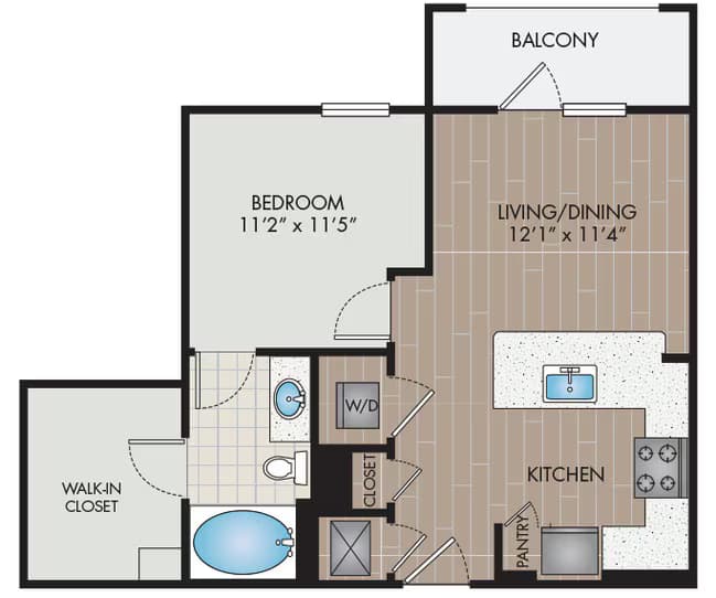Unit 312 464 floor plan