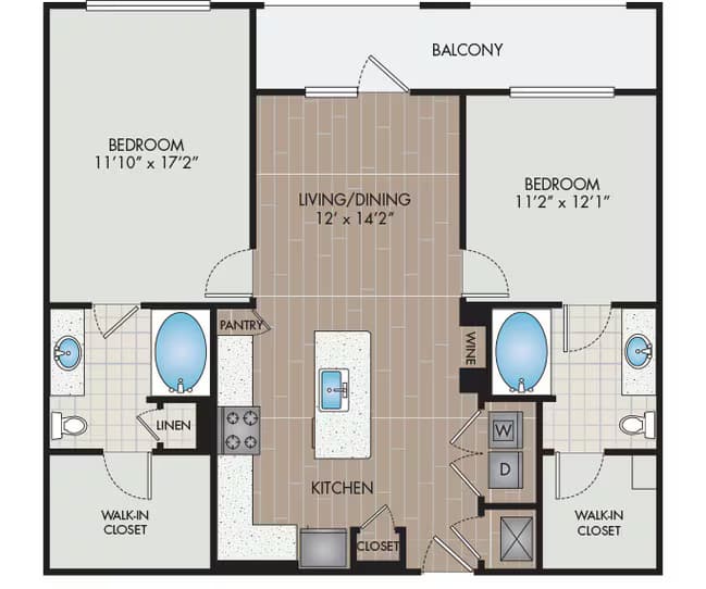 22F1 267 floor plan