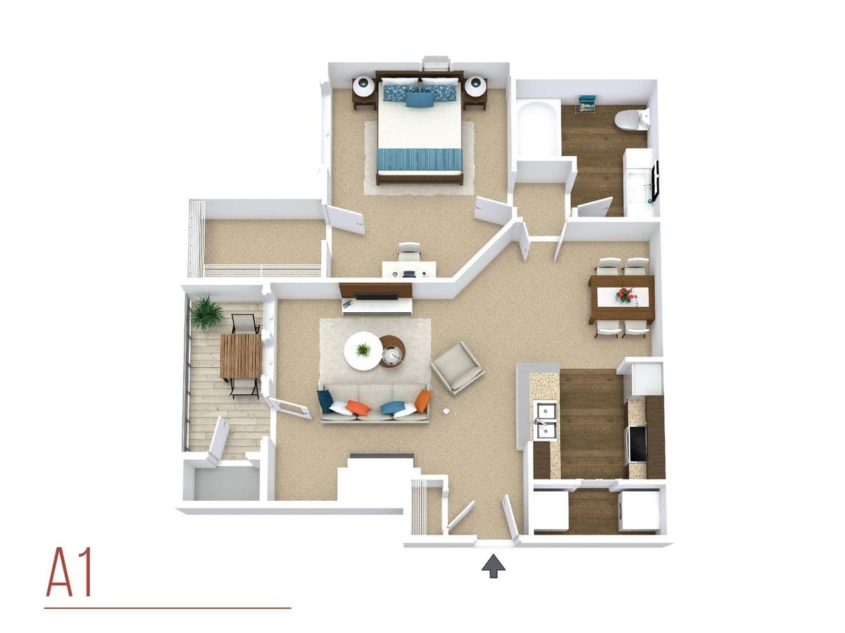 A1 0420 floor plan