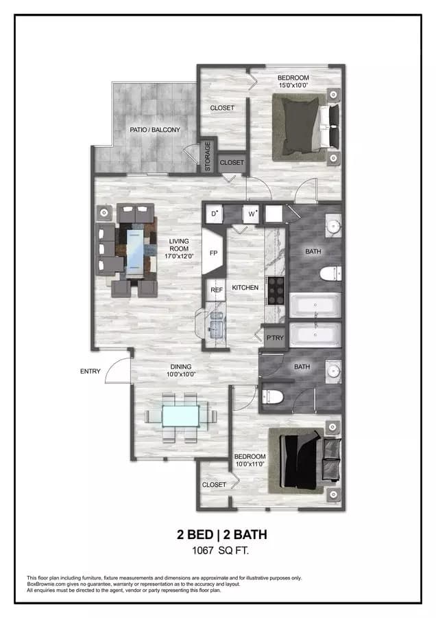 B2 0712 floor plan