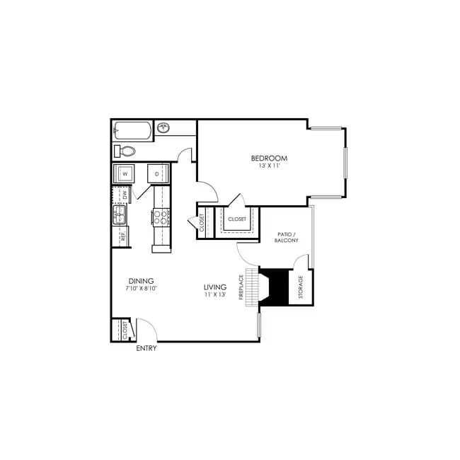 A3 Renovated 1915 floor plan