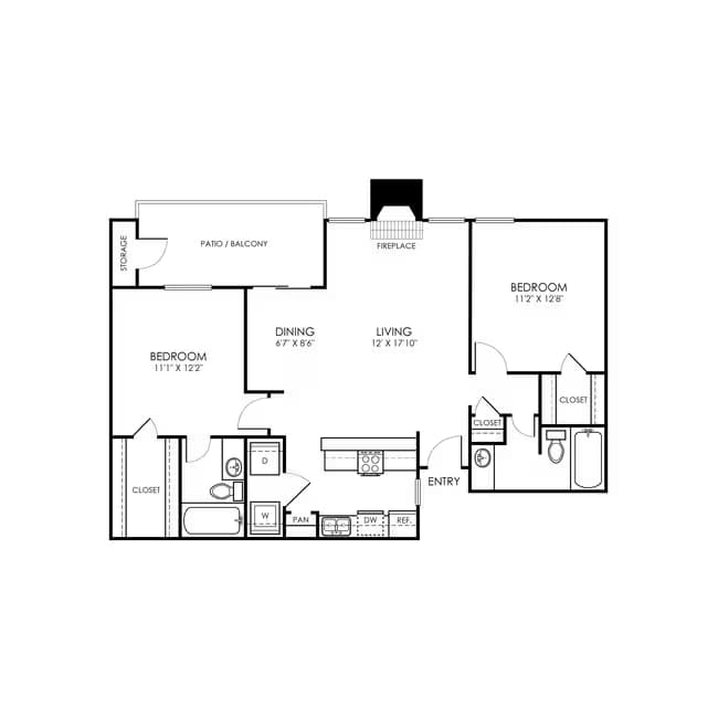 B2 501 floor plan