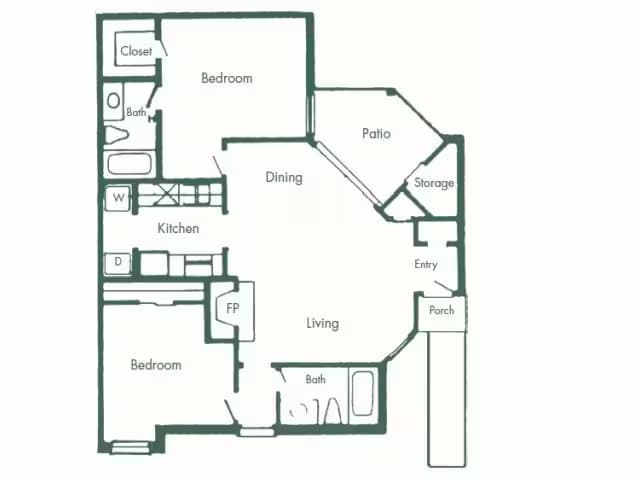 Unit 0908 0108 floor plan