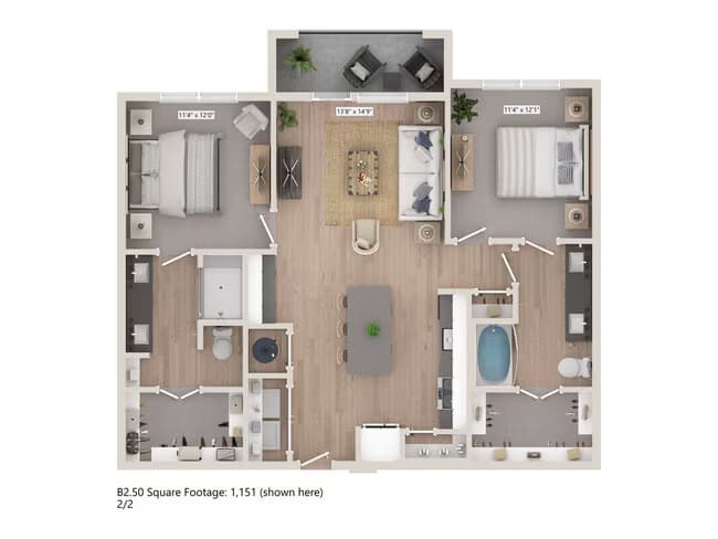 B2.50 2209 floor plan