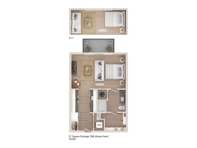 E1.1 3215 floor plan