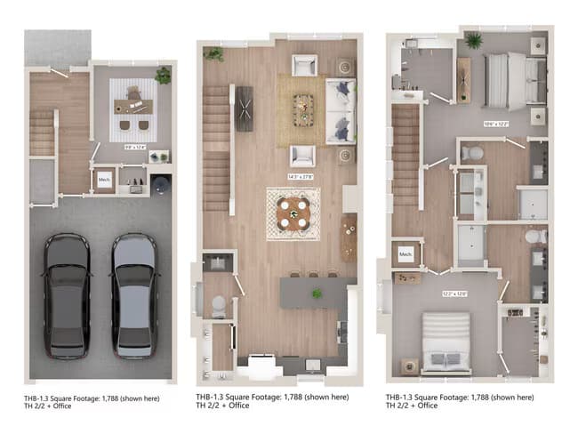 THB1.3 8105 floor plan