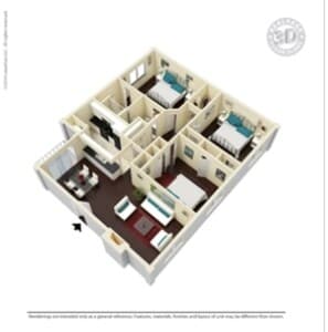 C1 3x2 floor plan