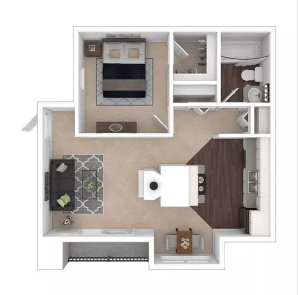 A1 1214 floor plan