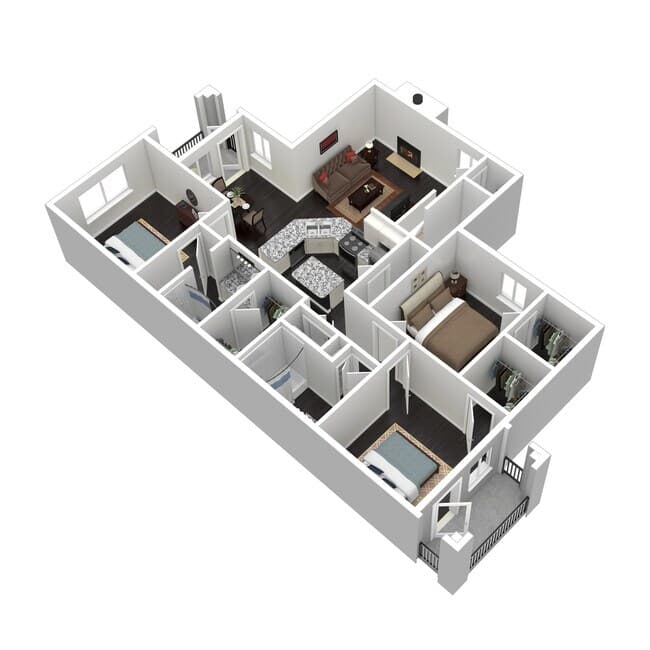 Unit 2066 2066 floor plan