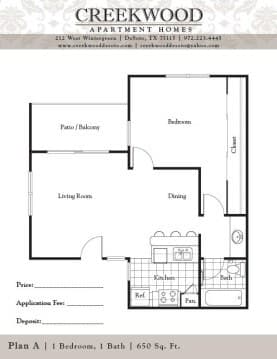 Unit 2031 2031 floor plan