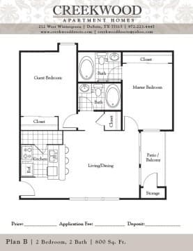 Unit 1066 1066 floor plan