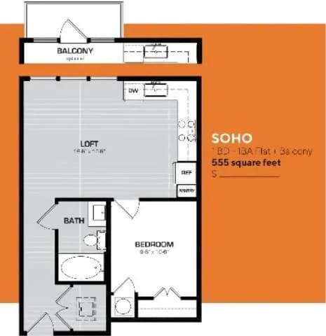 Soho 09102 floor plan