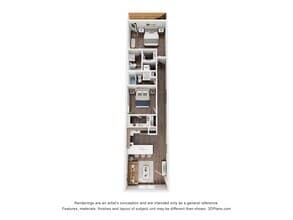 Cimarron A 1231LOG floor plan
