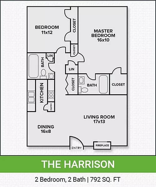 Unit 1-223 1-223 floor plan