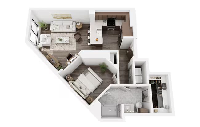 Unit Main-408 Main-408 floor plan