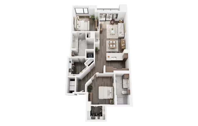 Unit Main-406 Main-406 floor plan