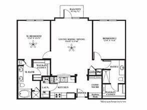Lanai-B2 3309 floor plan