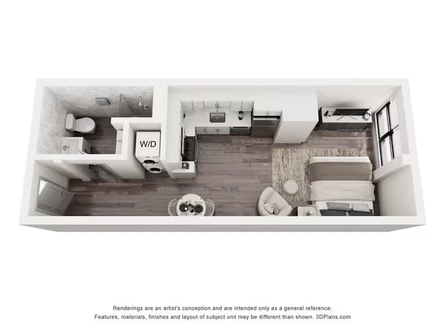 M09 - Furnished 1109 floor plan
