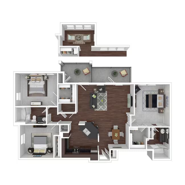Unit 12101-1 12101-1 floor plan
