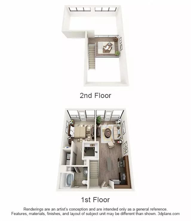 A1 - Loft 6-643 floor plan
