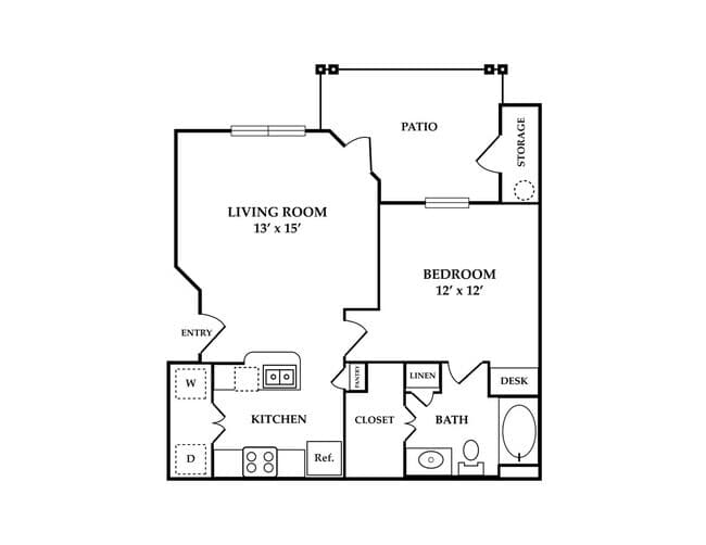 Unit 00-15204 00-15204 floor plan