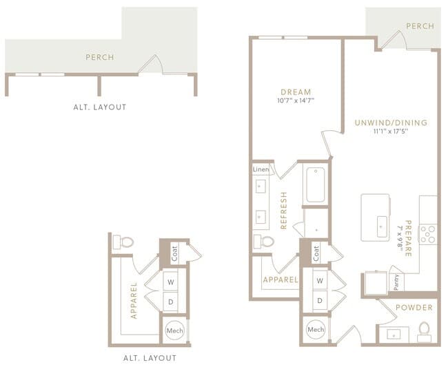 A1 1006 floor plan