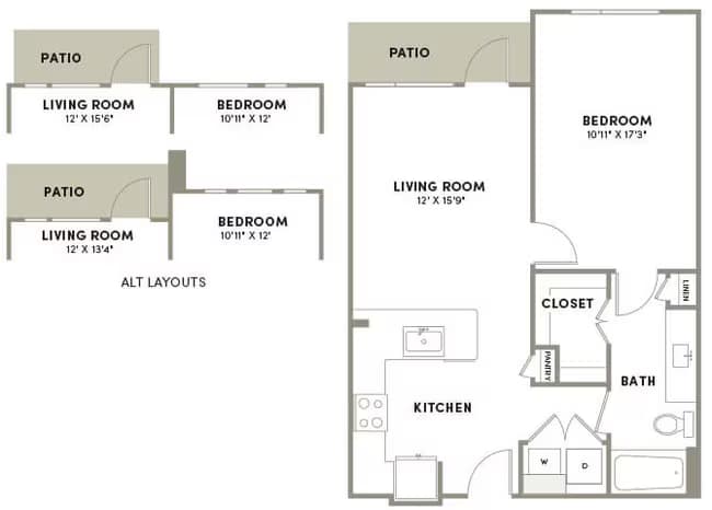 A02 ESSENTIAL LIVING 5011 floor plan