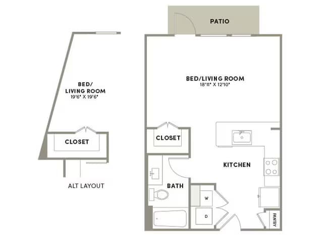Unit 3069 5010 floor plan