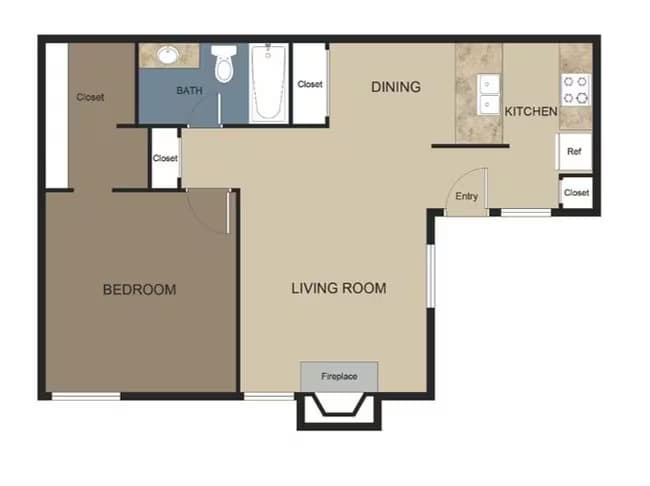 Unit 214 262 floor plan