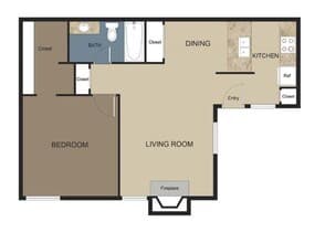 A1 168 floor plan