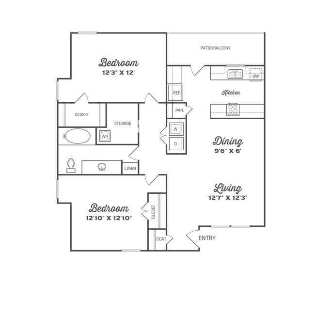 Unit 1513 1513 floor plan