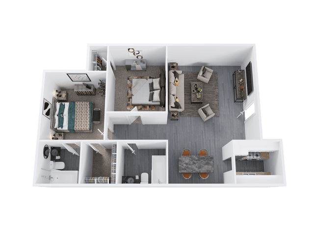 Unit 664G 664G floor plan