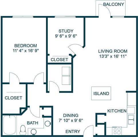Unit 0203 0203 floor plan