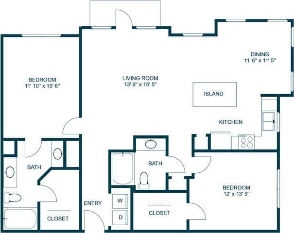 B3 Renovated 0301 floor plan