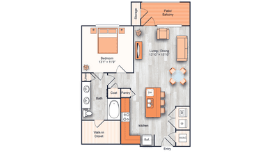 A1 2103 floor plan