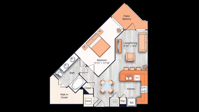 Unit 4113 4113 floor plan