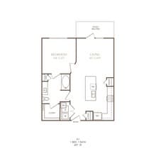 A1 2309 floor plan