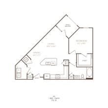 Unit 1314 1314 floor plan