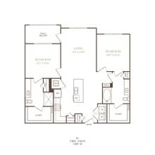 Unit 1303 1303 floor plan