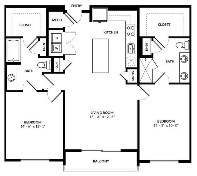 Unit 3045 3045 floor plan