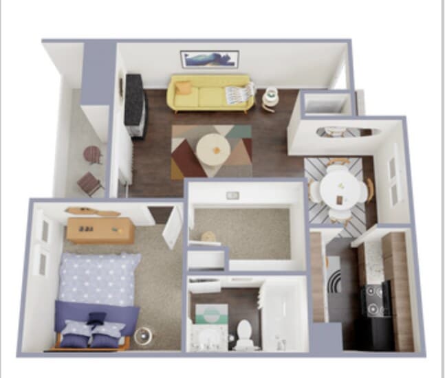 Studio 219 floor plan