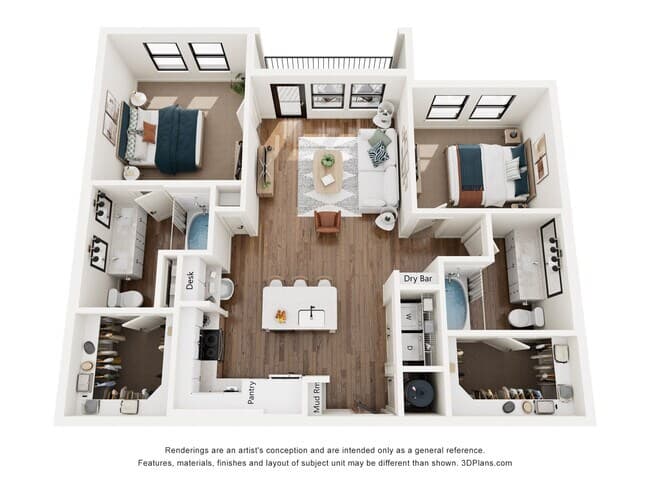 Unit 208 208 floor plan