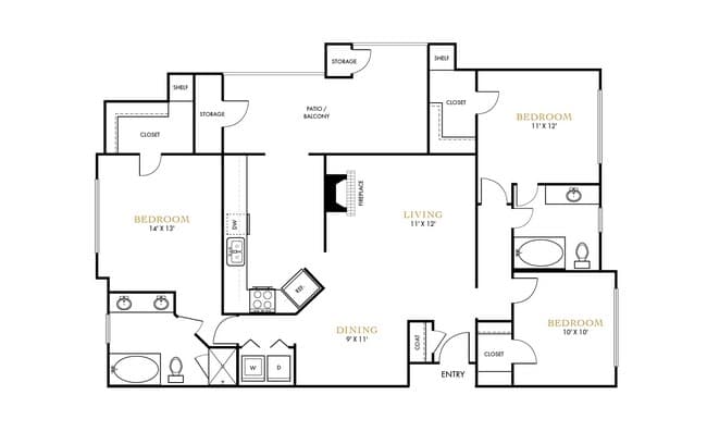 C1 Renovated 00331 floor plan