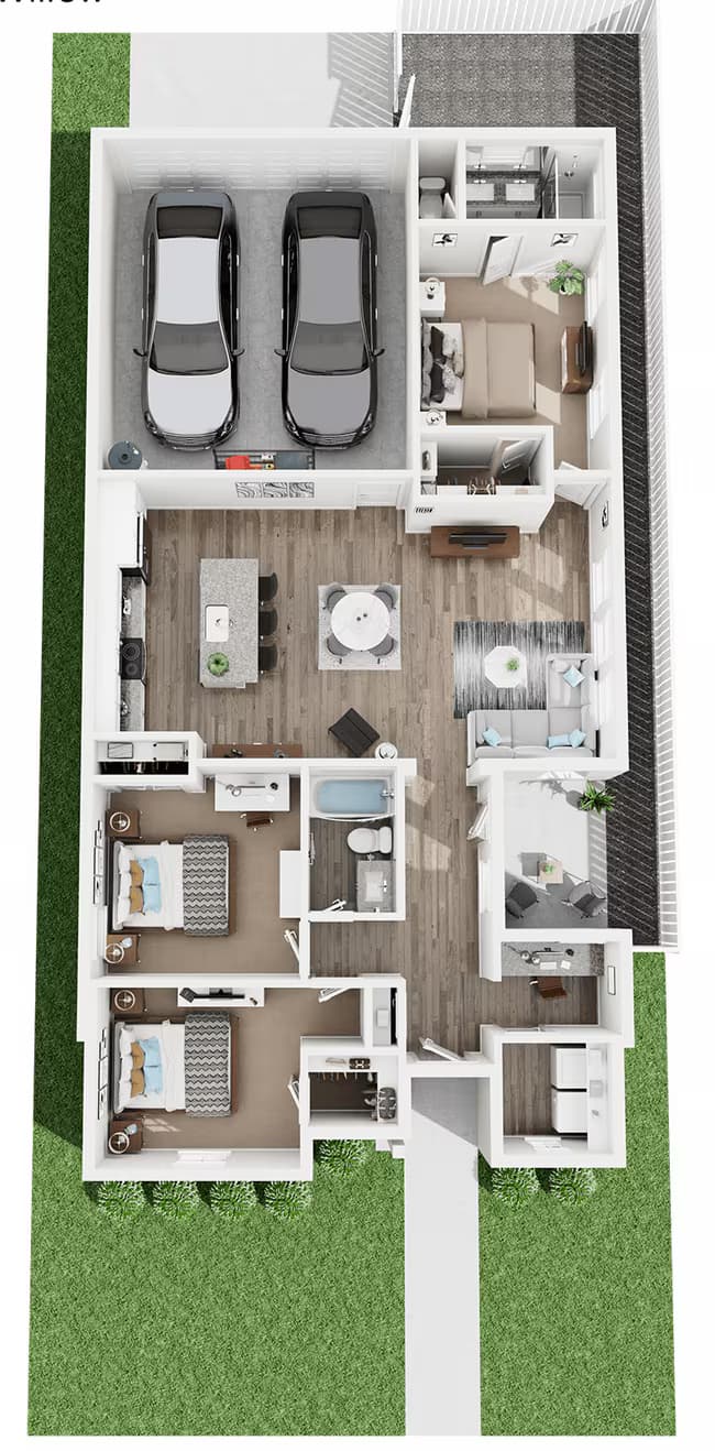 Willow BD-3916 floor plan
