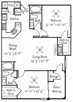 Unit 0921 0921 floor plan
