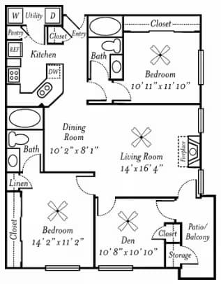 Merlot 0631 floor plan