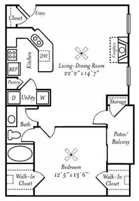 Sauvignon 0836 floor plan
